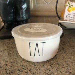 Rae Dunn Ceramic Bowl W/Lid